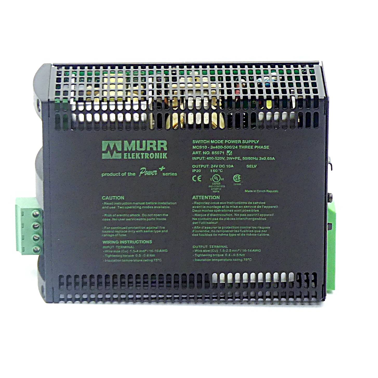 Murrelektronik 85071 Rail mounted PSU (DIN) 28 V DC 12 A No. of outputs:1 x Content 1 pc(s)-5