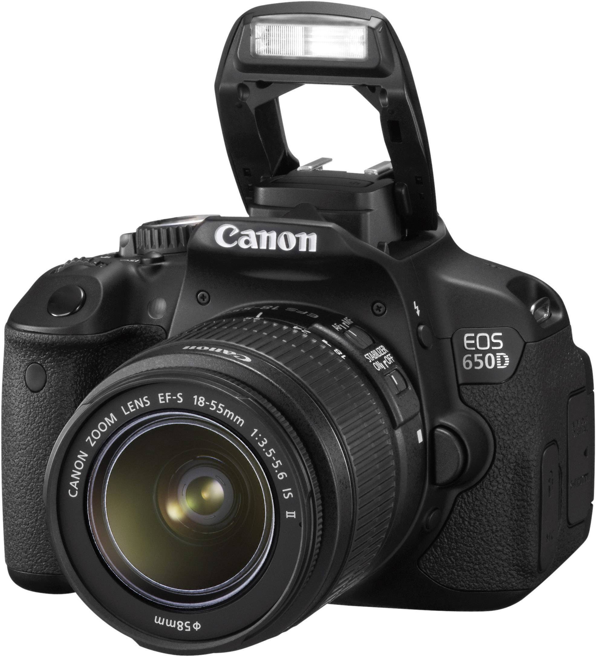 Canon EOS 650D With EF-S 18-55 mm IS II lens Digital SLR Camera Kit ...