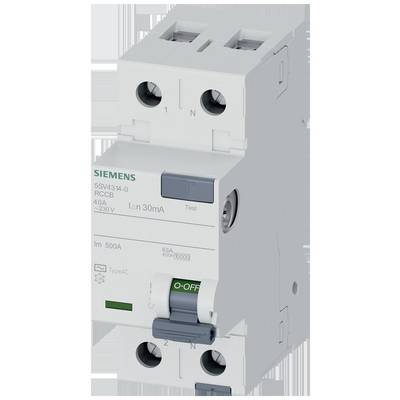 Siemens 5SV43140 5SV4314-0 RCCB AC 40 A 0.03 A 230 V-0