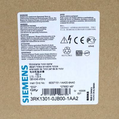 Siemens 3RK1301-0JB00-1AA2 3RK13010JB001AA2 Motor starter Motor power at 400 V 0.35 kW 400 V-2