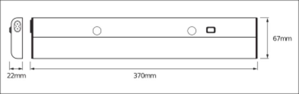 Award image for LEDVANCE Linear LED Flat L LED plinth lighting LED (monochrome) 5 W Neutral white