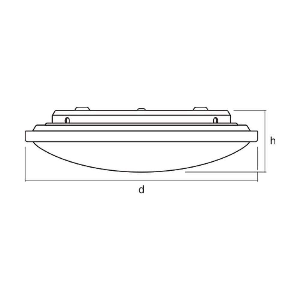 Award image for LEDVANCE 4058075651777 Orbis CTT LED ceiling light LED (monochrome) Built-in LED 25 W White