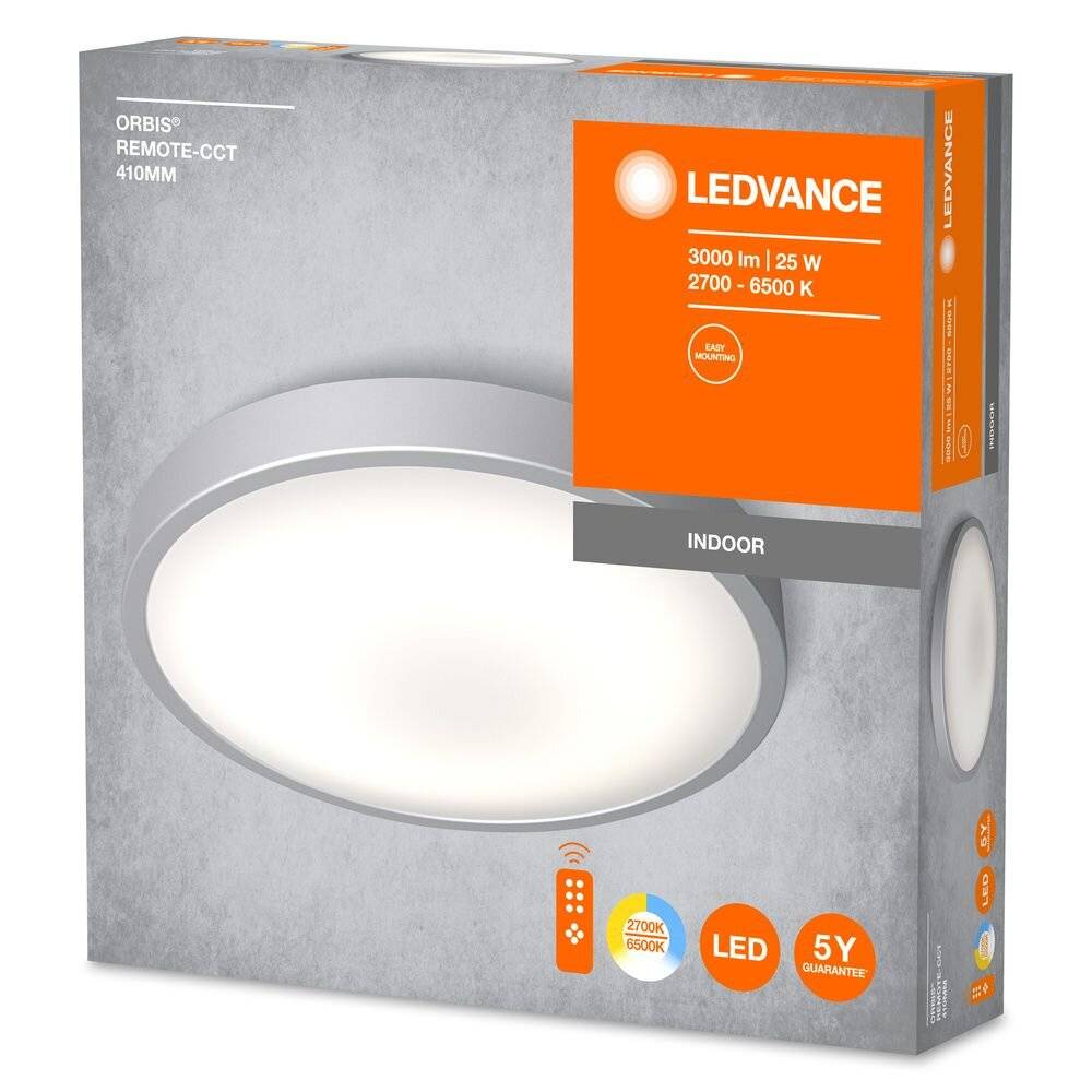 Symbol image for LEDVANCE 4058075651777 Orbis CTT LED ceiling light LED (monochrome) Built-in LED 25 W White