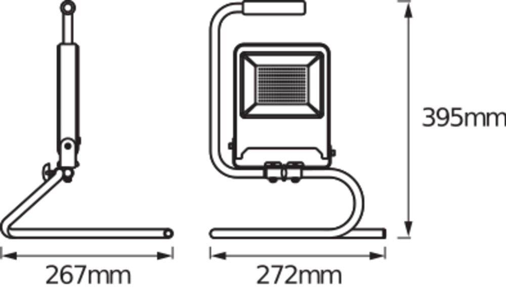 Award image for LEDVANCE LED Worklights S-STAND L LED industrial light 50 W 4500 lm 4058075213876