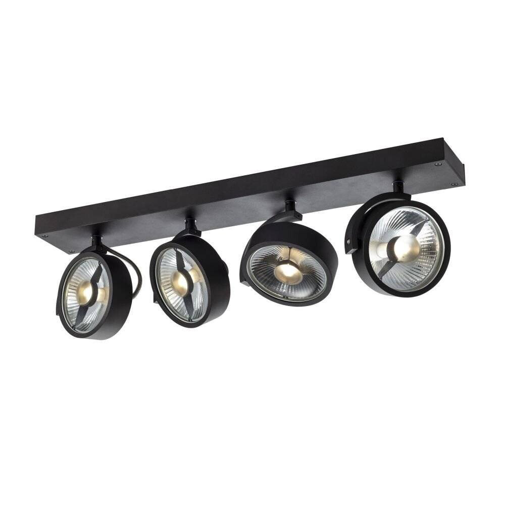 SLV 1002023 KALU Ceiling light GU10 75 W Black-5