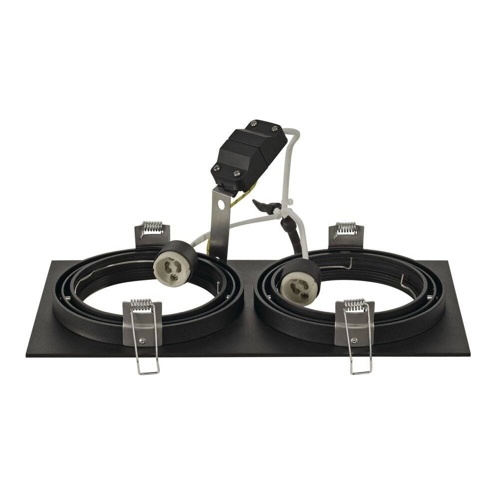 Symbol image for SLV 113840 New Tria 1 Flush mount light HV halogen, LED (monochrome) GU10 150 W Black (matt)