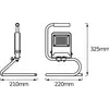 Award image for LEDVANCE LED Worklights S-STAND L LED industrial light 30 W 2700 lm Neutral white 4058075213852