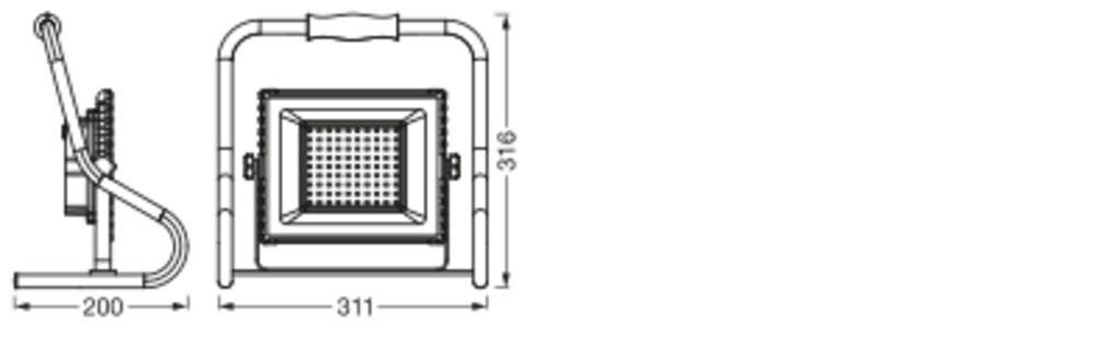 Award image for LEDVANCE WORKLIGHTS BATTERY 30W LED industrial light 30 W 2400 lm Cool white 4058075576513