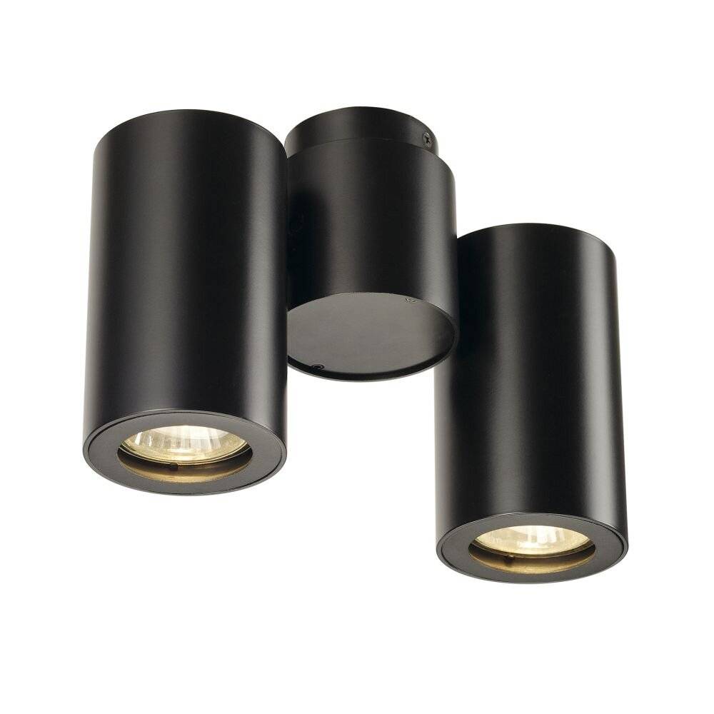 SLV ENOLA B 151830 Wall light GU10 50 W Black-2