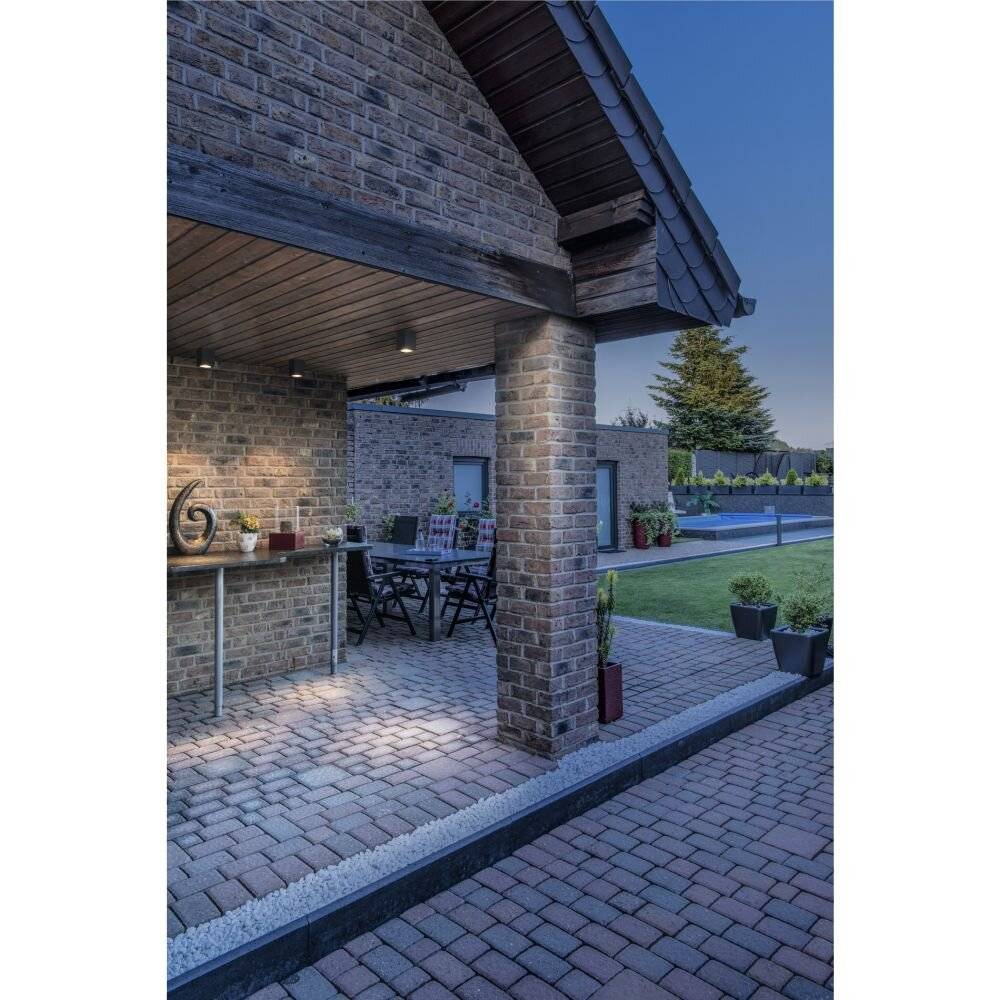 Symbol image for SLV 1003421 ENOLA SQUARE M LED ceiling light LED (monochrome) Built-in LED 10 W Anthracite
