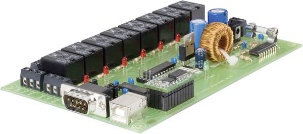 Conrad Components 197720 Relay card Component 12 V DC, 24 V DC
