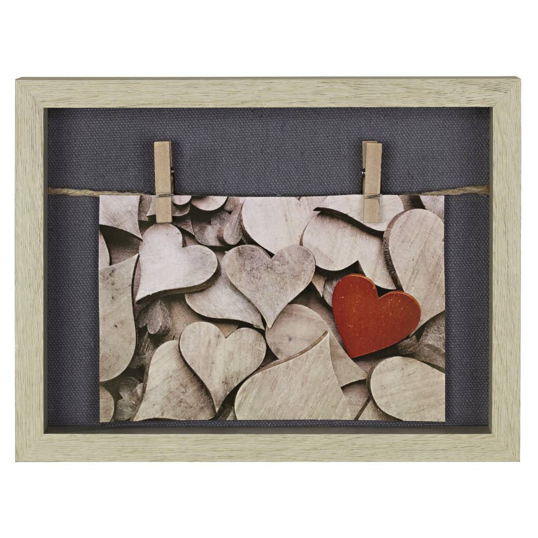 Hama 175338 Picture frame (W x H) 16.5 cm x 21.5 cm Light brown-0