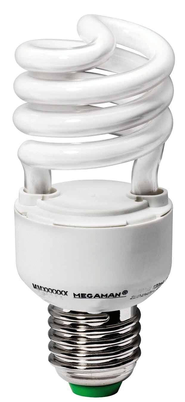 Megaman Plant light ESL PLant Lamp 15 W - E27 108 mm 230 V E-27 14 W Spiral shape 1 pc(s)-1