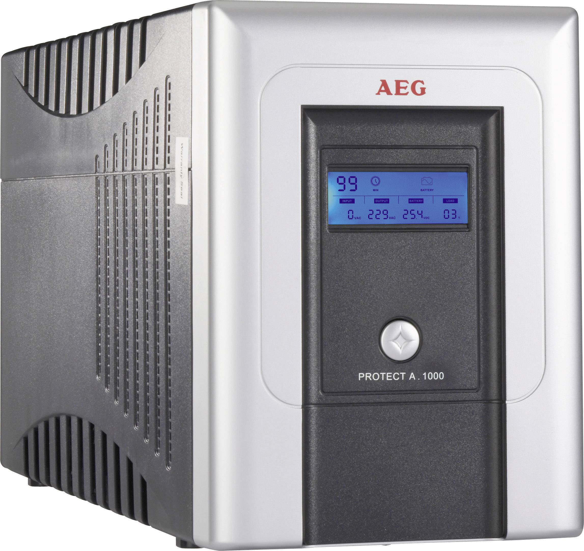 UPS 1000 VA AEG Power Solutions PROTECT A.1000 | Conrad.com