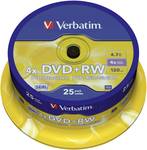 Verbatim DVD+R 4.7 GB 4x 25 pc Spindle