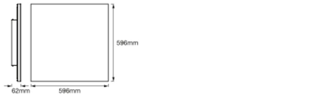 Award image for LEDVANCE Planon 4058075470651 LED panel 40 W Warm white White