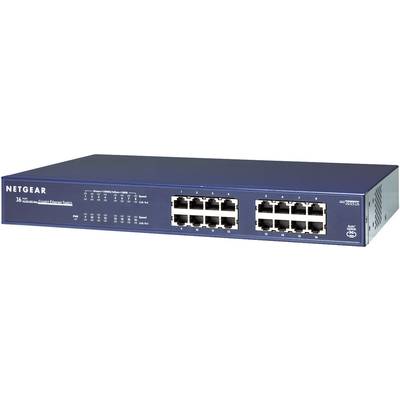 NETGEAR JGS516 v2 19" switch box  16 ports 1 GBit/s  
