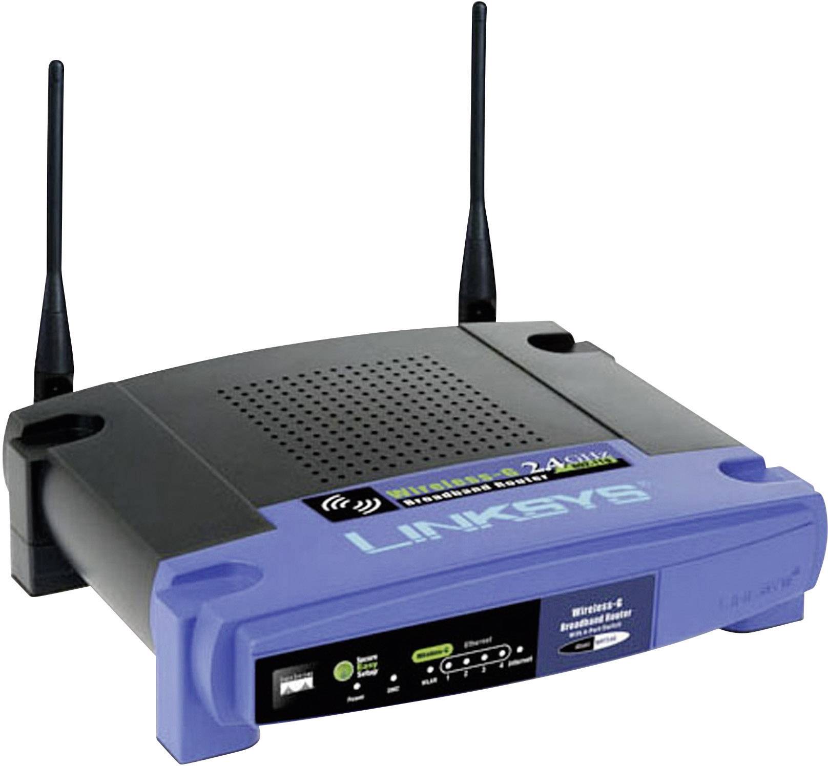 Wireless-g broadband router wrt54gl - routeur sans fil + commutateur 4port - en, fast en, 802.11b, 802.11g (4260039343967)