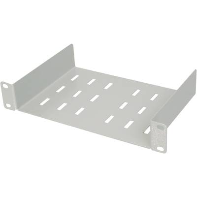 Digitus DN-10 TRAY-1 10 inch Server rack cabinet shelf  Fixed  Grey-white (RAL 7035)