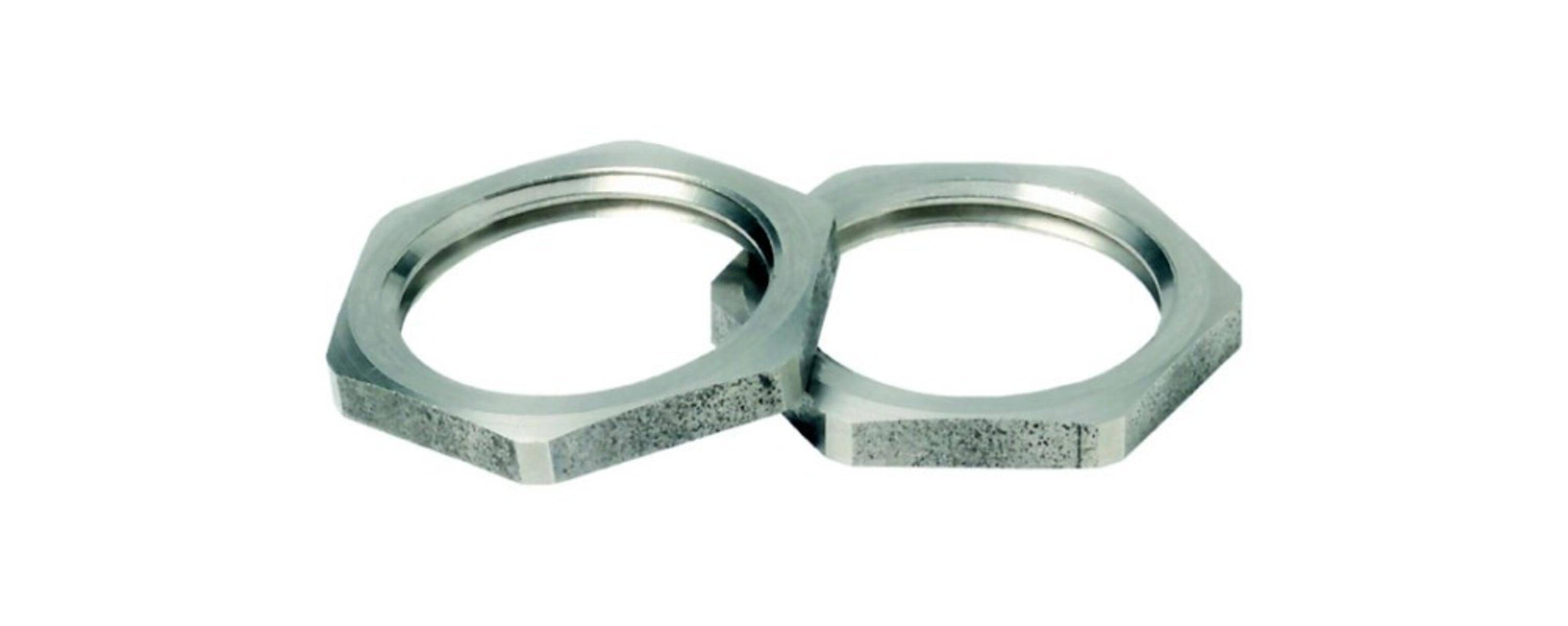 Jacob 50.232 ES 50.232 ES Locknut shockproof M32 M32 Stainless steel Ecru 1 pc(s)-2