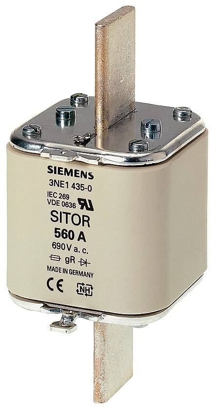 Siemens 3NE14482 Fuse holder inset Fuse size = 3 850 A 690 V 1 pc(s)-0