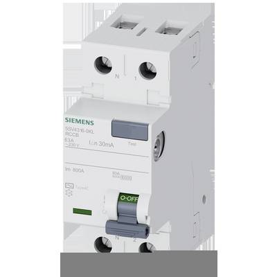 Siemens 5SV43160KL 5SV4316-0KL RCCB AC 63 A 0.03 A 230 V-0