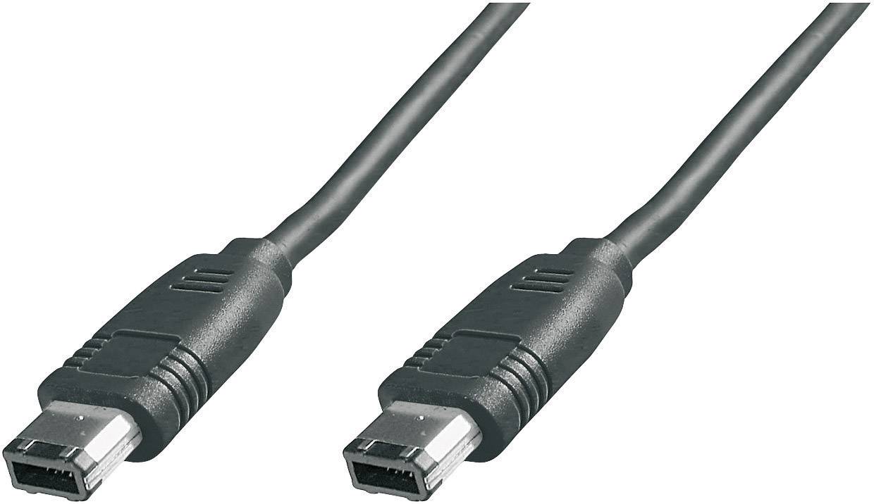 Digitus FireWire Cable [1x Firewire (400) plug 6pin 1x Firewire (400