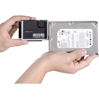 USB 3.2 1st Gen (USB 3.0) Converter [1x USB 3.2 1st Gen connector A (USB 3.0) - 1x IDE socket 40-pin, IDE socket 44-pin,-1