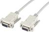 Series Cable [1x D-SUB socket 9-pin - 1x D-SUB socket 9-pin] 1.80 m Grey