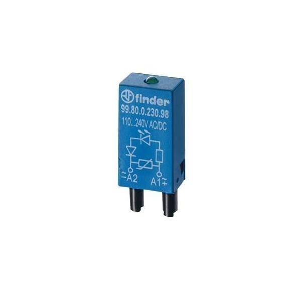 Finder Plug-in module + diode, + LED display 99.80.9.060.90 10 pc(s)-0