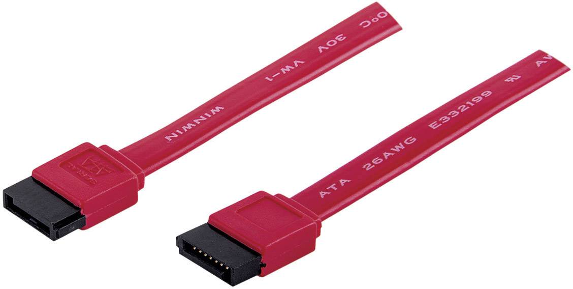 PTC 7 Pin SATA to SATA Serial ATA Data Cable for Hard Drive HDD 20 Inch 5 Pack 