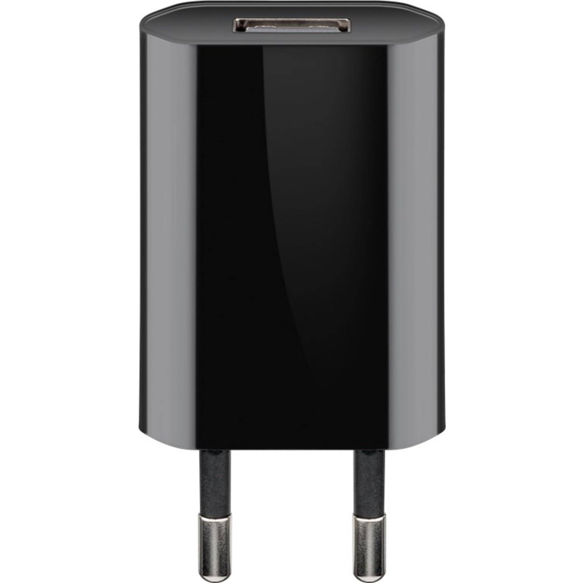 Goobay Goobay 44994 1 Port USB Ladegerät 5 W Apple Lightning Ladekabel 1 m Set Schwarz USB charger 5 W USB 2.0 port A, A-2