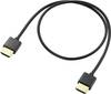 SpeaKa Professional HDMI Cable HDMI-A plug, HDMI-A plug 0.50 m Black SP-3945864 Audio Return Channel, gold plated connectors USB cable