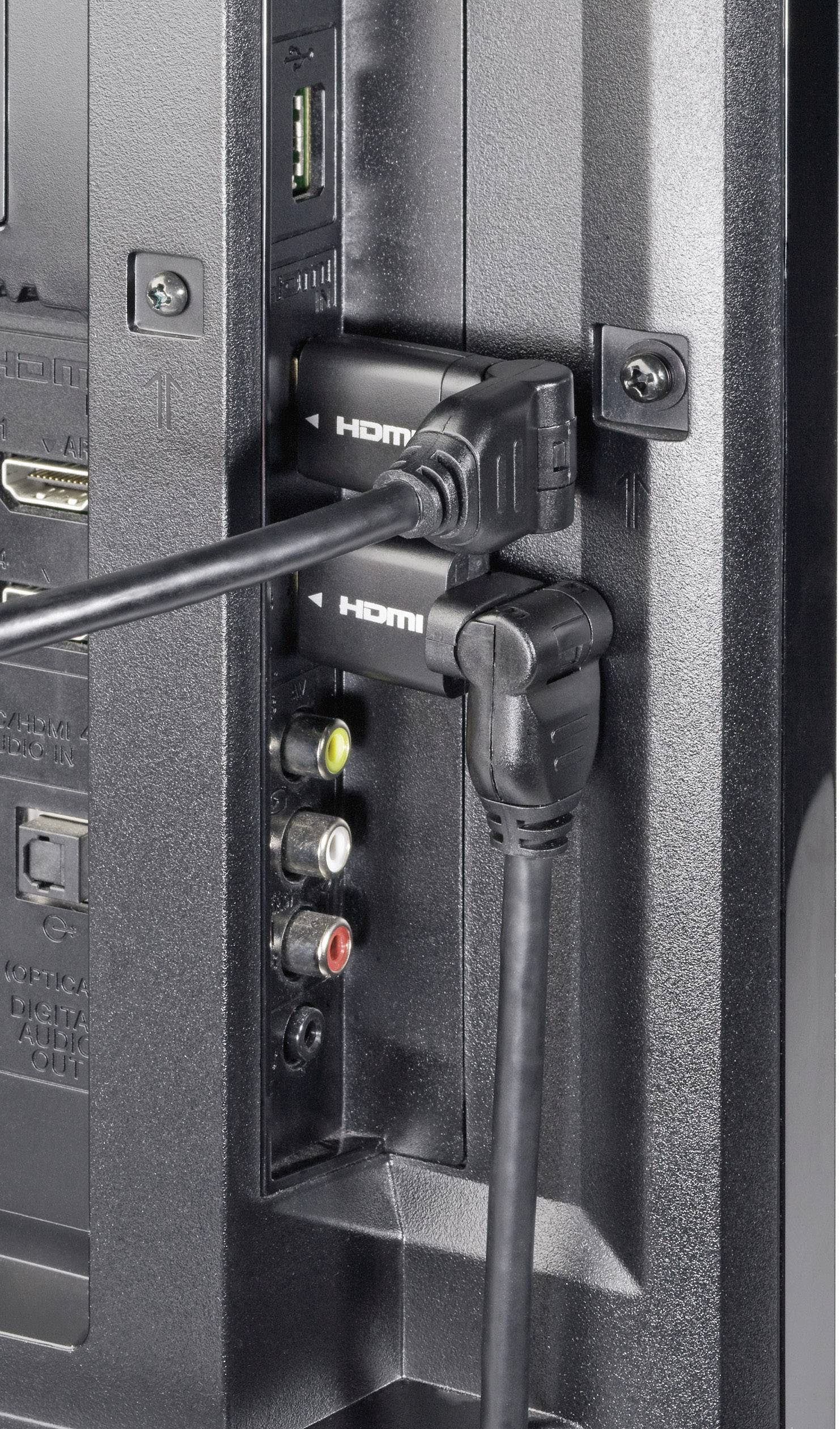 SpeaKa Professional HDMI Cable 2.00 m Black SP-1621568 Audio Return ...