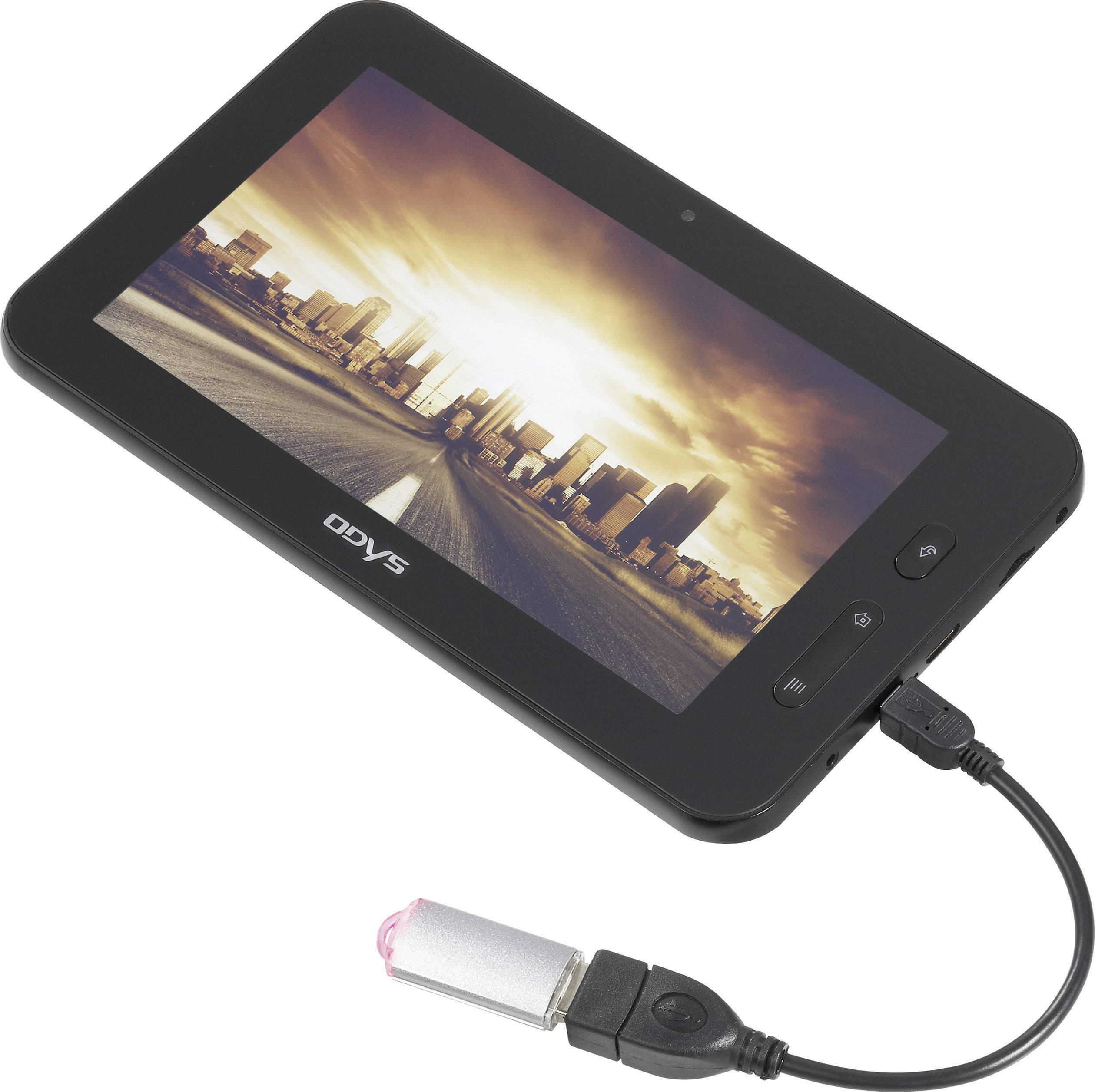 Renkforce USB cable USB 2.0 USB-Mini-B plug, USB-A socket 0.10 m Black incl. OTG function, gold plated connectors RF-408-1