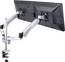 SpeaKa Professional SP-3947568 Flex Monitor desk mount 25,4 cm (10") - 68,6 cm (27") Height-adjustable, Tiltable, Swivel