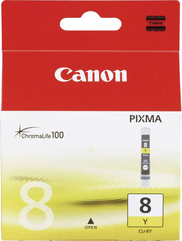 Canon Ink cartridge CLI-8 Y Original Yellow 0623B001