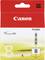 Packaging of a Canon Pixma CLI-8Y Yellow ink cartridge with ChromaLife100 for long-lasting prints.