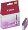 Canon printer cartridge CLI-8PM in magenta, with packaging.
