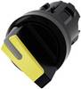 Siemens 3SU10022BF300AA0 3SU1002-2BF30-0AA0 Knob-head switch Front ring (PVC), illuminable Toggle Black, Yellow 1 x 90 ° 1 pc(s)
