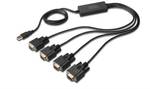 USB 2.0 to 4xRS232 Cable