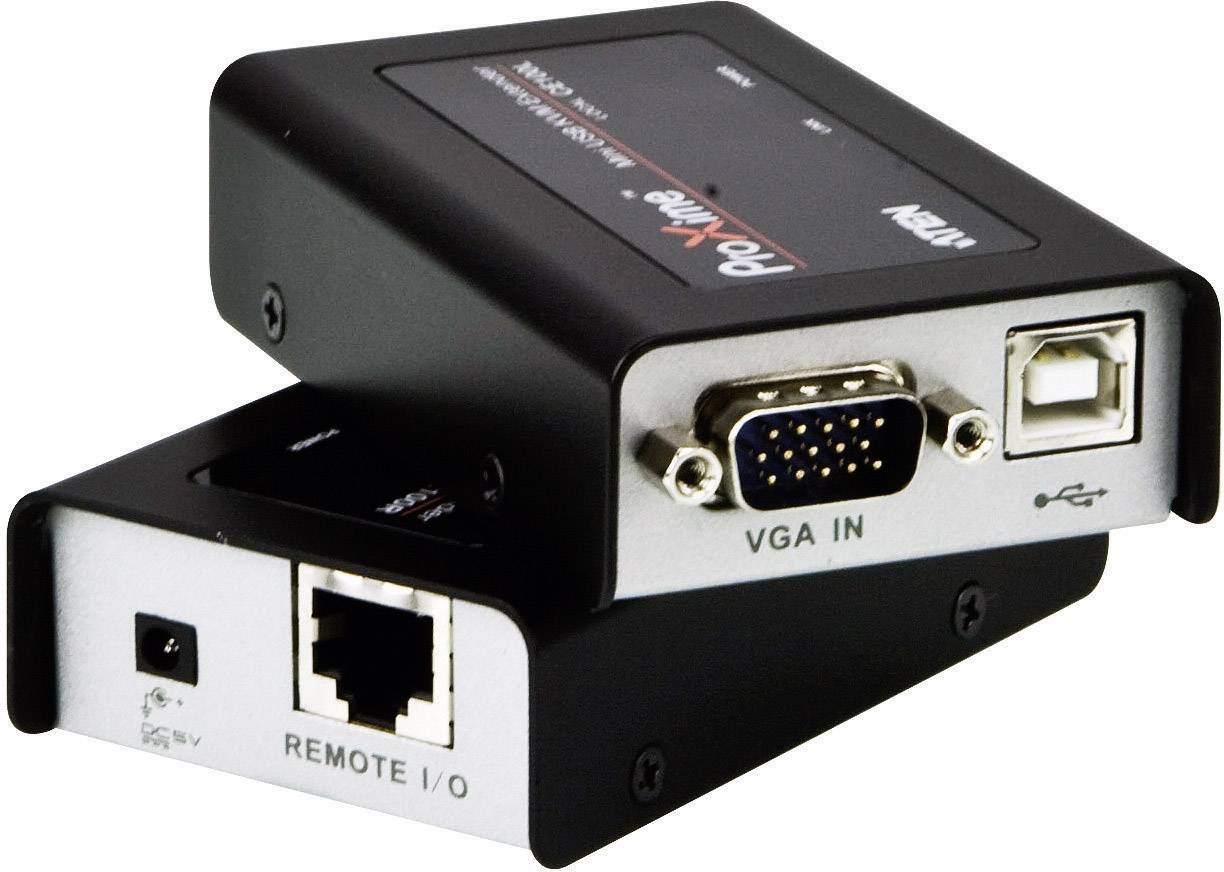 ATEN CE100-AT-G VGA, USB 2.0 Extension via RJ45 network cable 100 m