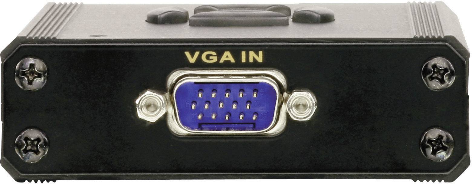 ATEN VC160-AT-G VGA / DVI Adapter [1x VGA plug - 1x DVI socket 25-pin] Black-5