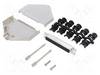 Amphenol L17DTZK37+L77HDC62S D-SUB receptacle set 180 ° Number of pins: 62 Solder bucket 1 pc(s)