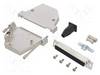 Amphenol L17DTSL37-RG-LJS-S+L77SDC37S D-SUB receptacle set 45 ° Number of pins: 37 Solder bucket 1 pc(s)