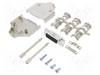 Amphenol L17MHDM15+L77SDA15S D-SUB receptacle set 180 ° Number of pins: 15 Solder bucket 1 pc(s)