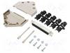 Amphenol L17DTPK-M-37+L77SDC37S D-SUB receptacle set 180 ° Number of pins: 37 Solder bucket 1 pc(s)