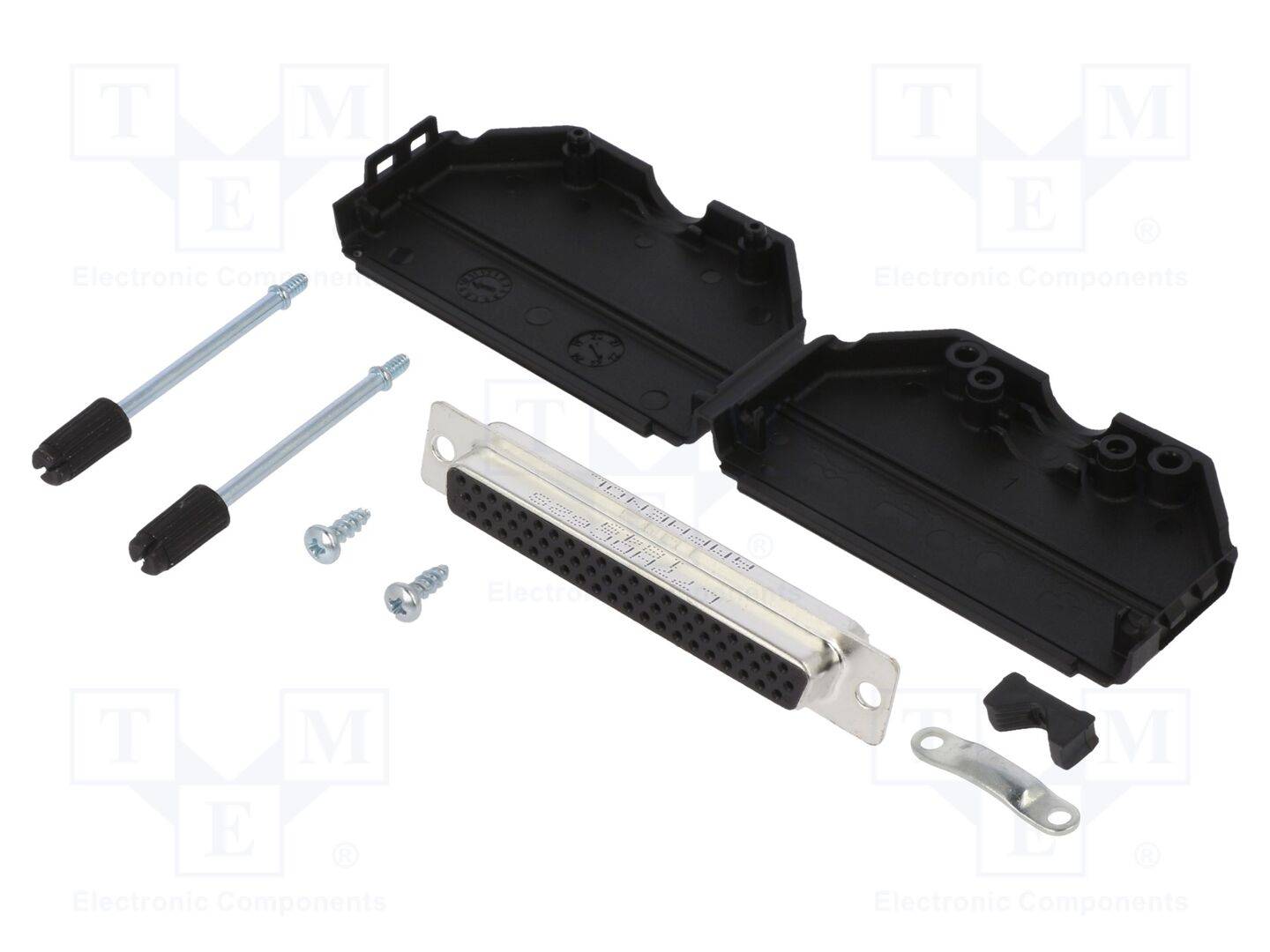 Amphenol L17DPPK37-BK+L77HDC62S D-SUB receptacle set 180 ° Number of pins: 62 Solder bucket 1 pc(s)-0