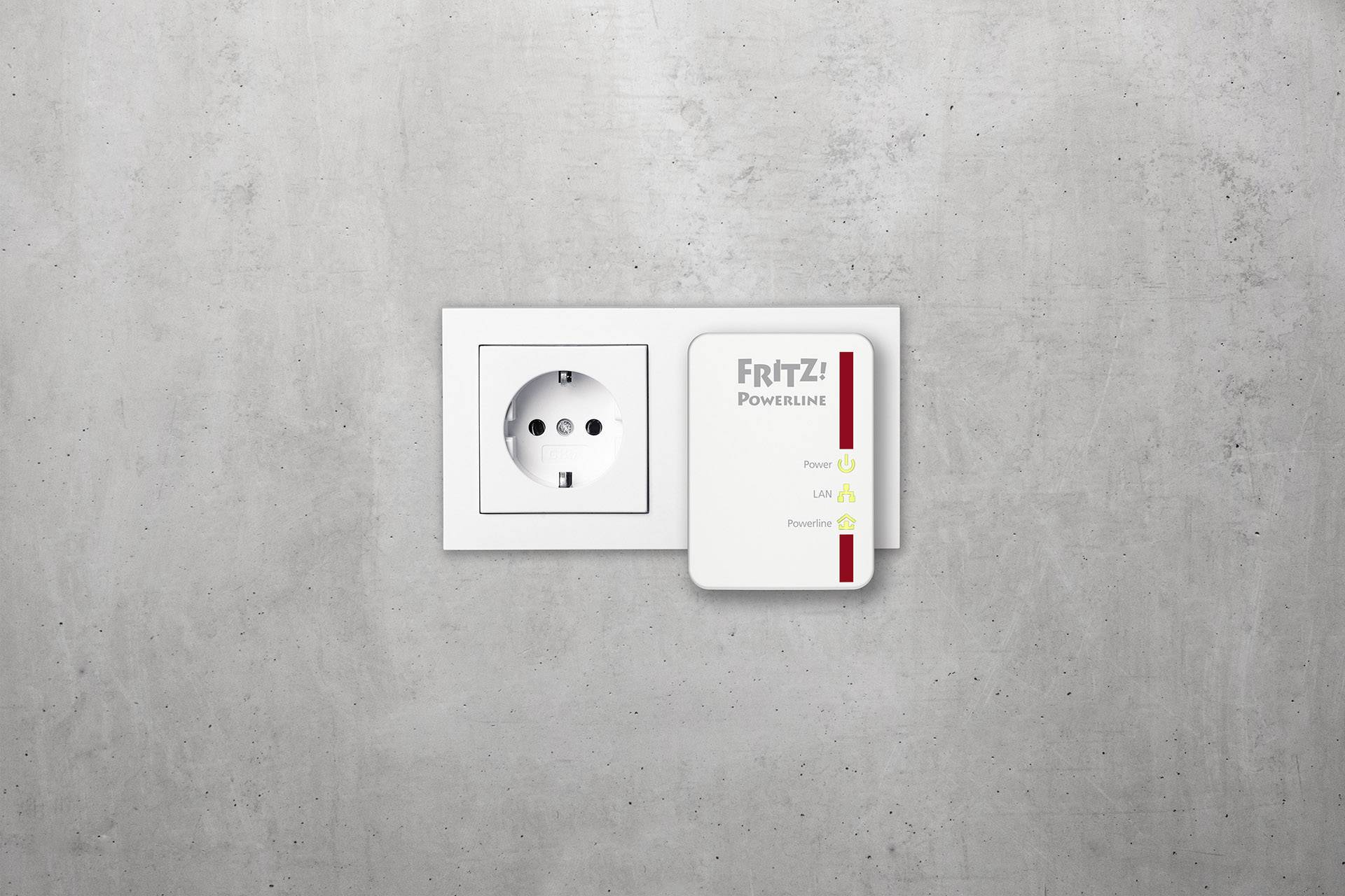 FRITZ! FRITZ!Powerline 510E Set Powerline starter kit 500 MBit/s-3