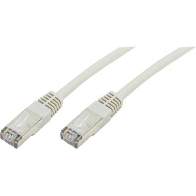 Digitus DK-1521-100 RJ45 Network cable, patch cable CAT 5e F/UTP 10.00 m Grey  1 pc(s)